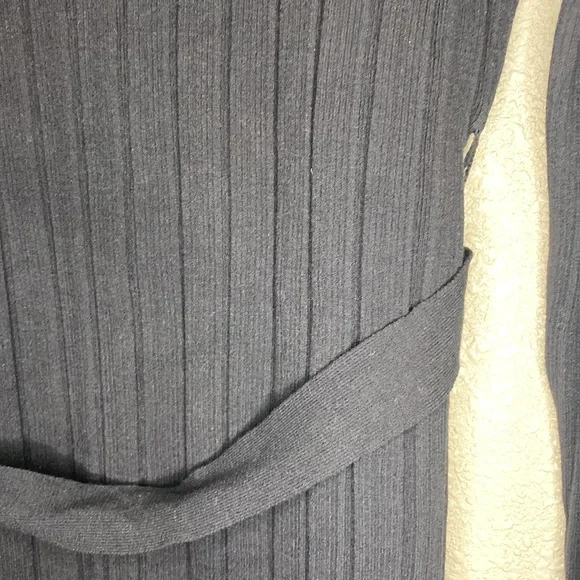 NWT House of Harlow 1960 Black Long Open Front Cardigan Size L - Picture 11 of 13